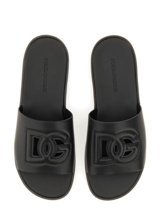  돌체앤가바나 뮬/슬리퍼 A80397 AO60280999 Black - DOLCE & GABBANA