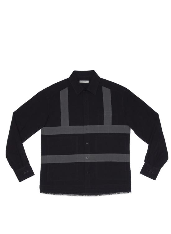  크레이그 그린 긴팔 셔츠 CGAW23CWOSHI40BLACK DARK GREY Black