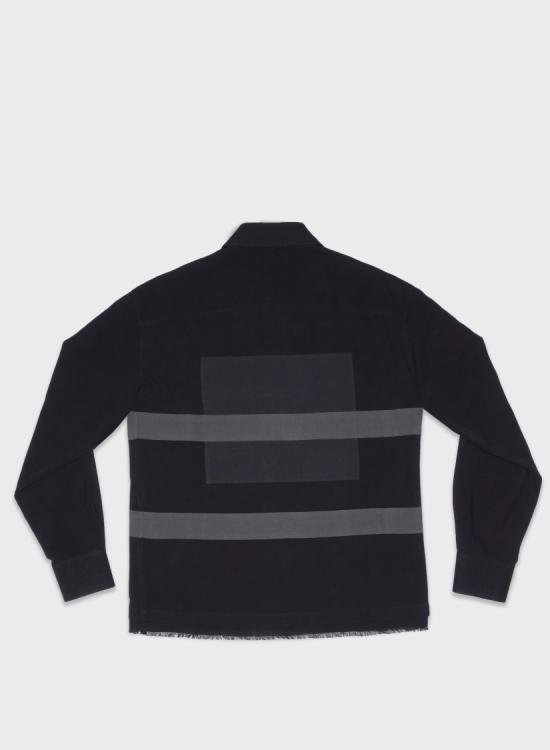  크레이그 그린 긴팔 셔츠 CGAW23CWOSHI40BLACK DARK GREY Black - CRAIG GREEN