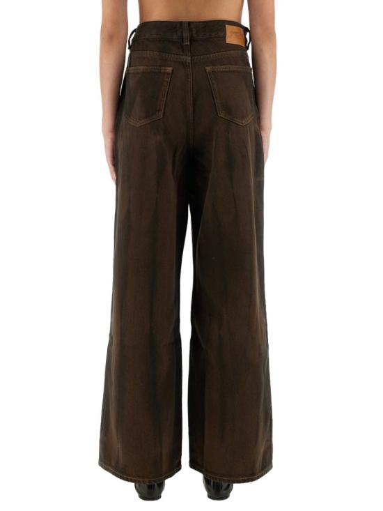 25FW 가니 오버다이드 헤비 데님 베기 팬츠 J1737 979 Brown - GANNI