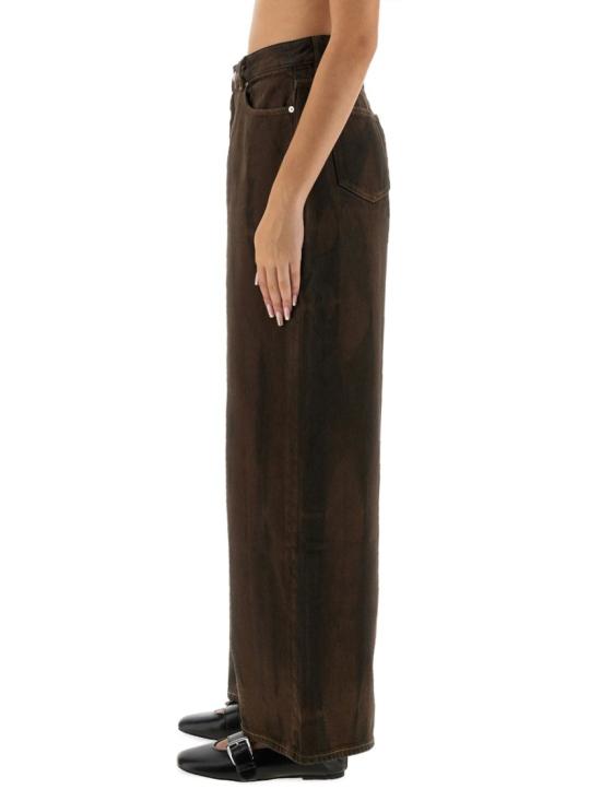 25FW 가니 오버다이드 헤비 데님 베기 팬츠 J1737 979 Brown - GANNI