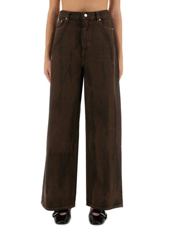 25FW 가니 오버다이드 헤비 데님 베기 팬츠 J1737 979 Brown