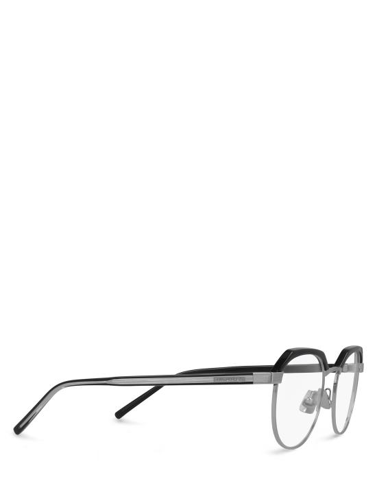 26FW 생로랑 안경 SL 124 001 BLACK SILVER - SAINT LAURENT