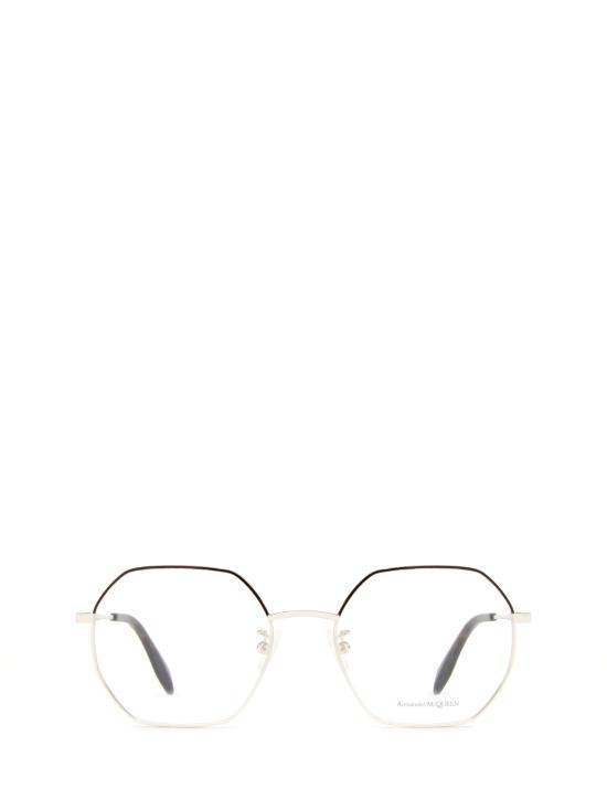 26FW 알렉산더 맥퀸 안경 AM0338O 002 SILVER