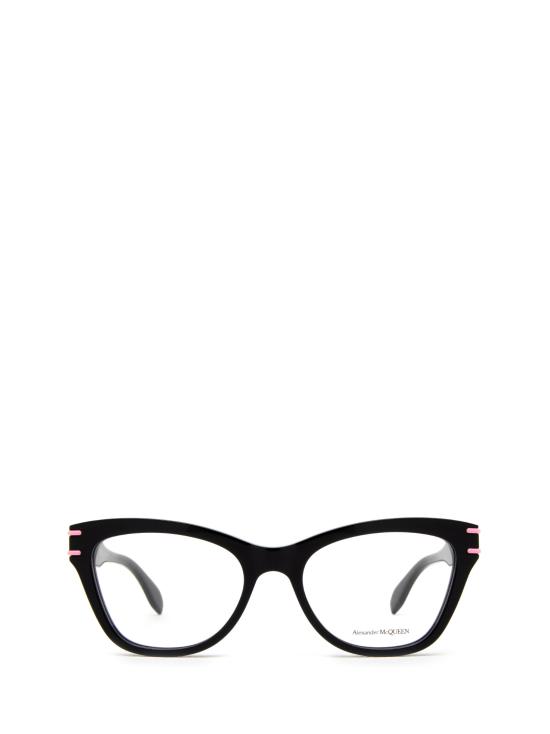 26FW 알렉산더 맥퀸 안경 AM0401O 003 BLACK