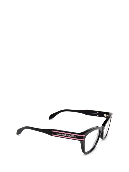 26FW 알렉산더 맥퀸 안경 AM0401O 003 BLACK - ALEXANDER MCQUEEN