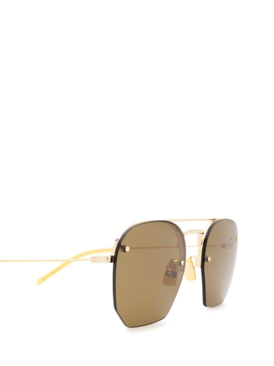 26FW 생로랑 선글라스 SL 422 001 GOLD - SAINT LAURENT