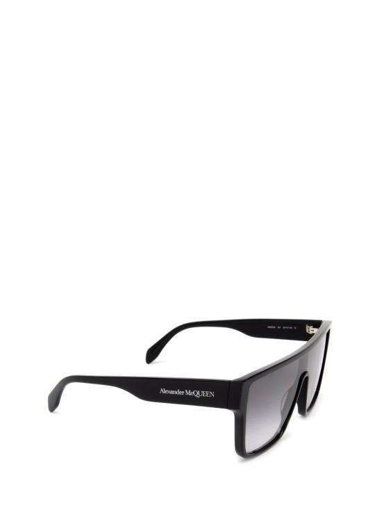 26FW 알렉산더 맥퀸 선글라스 AM0354S 001 SHINY BLACK - ALEXANDER MCQUEEN