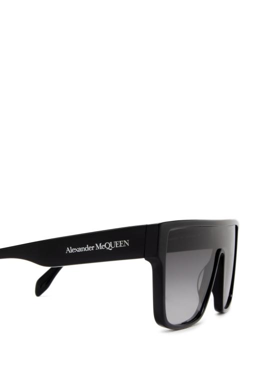 26FW 알렉산더 맥퀸 선글라스 AM0354S 001 SHINY BLACK - ALEXANDER MCQUEEN