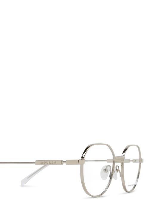 26FW 알렉산더 맥퀸 안경 AM0479O 001 SILVER - ALEXANDER MCQUEEN