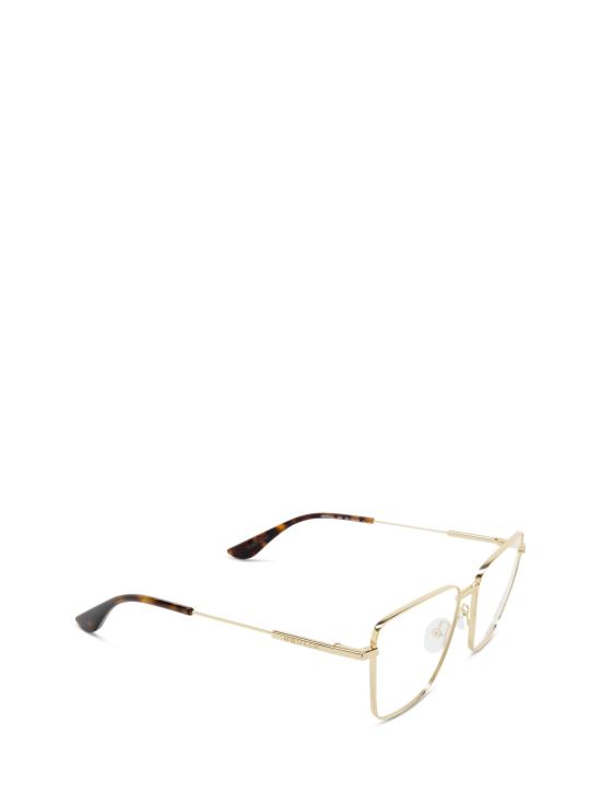 26FW 알렉산더 맥퀸 안경 AM0503O 002 GOLD - ALEXANDER MCQUEEN