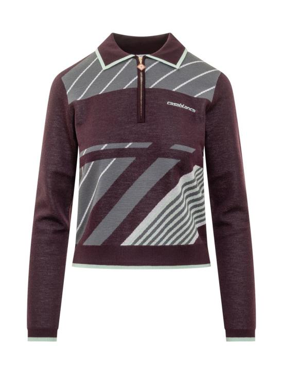 25FW 카사블랑카 블라우스 AW25KW108501 01 MULTICOLOR