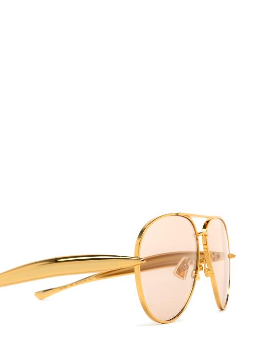 26FW 보테가베네타 선글라스 BV1305S 002 GOLD - BOTTEGA VENETA