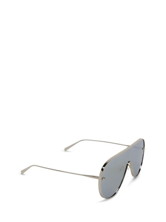 26FW 알렉산더 맥퀸 선글라스 AM0481S 004 SILVER - ALEXANDER MCQUEEN
