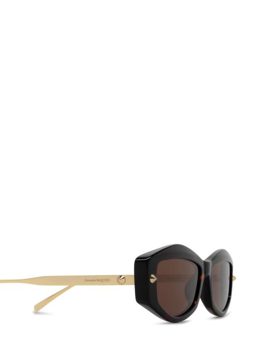 26FW 알렉산더 맥퀸 선글라스 AM0482S 002 HAVANA - ALEXANDER MCQUEEN