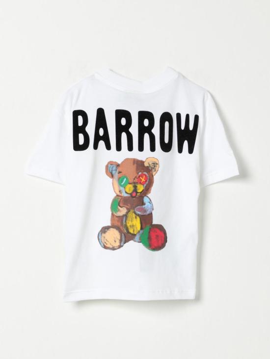 25FW [키즈] 바로우 티셔츠 S5BKJUTH023 002 White - BARROW