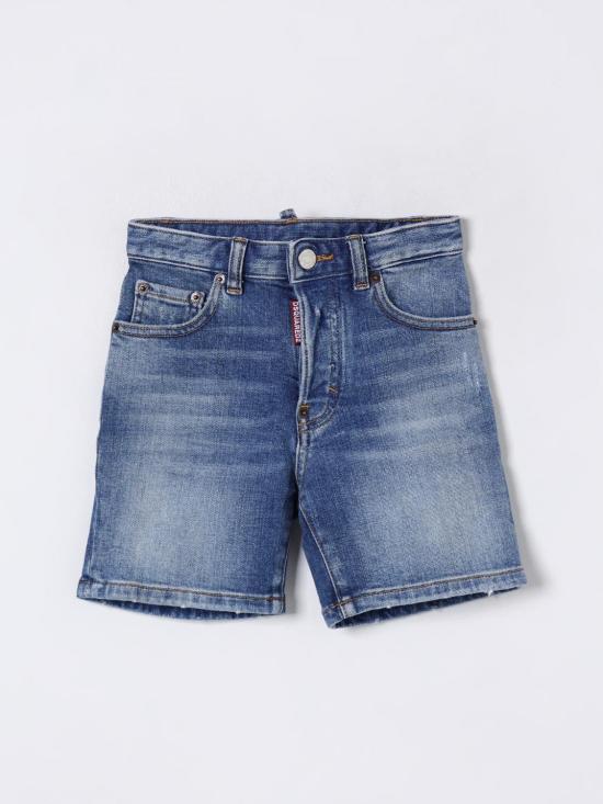 25FW [키즈] 디스퀘어드2 쇼츠/버뮤다 DQ2838D0ABX DQ01 Denim