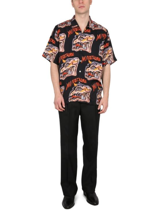  엔드리스 조이 반팔 셔츠 MINOTAUR BLACK Pink - ENDLESS JOY