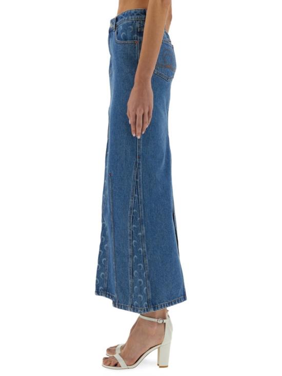 25SS 마린세르 데님 스커트 WSK074A CDEN0002BL05 Blue - MARINE SERRE