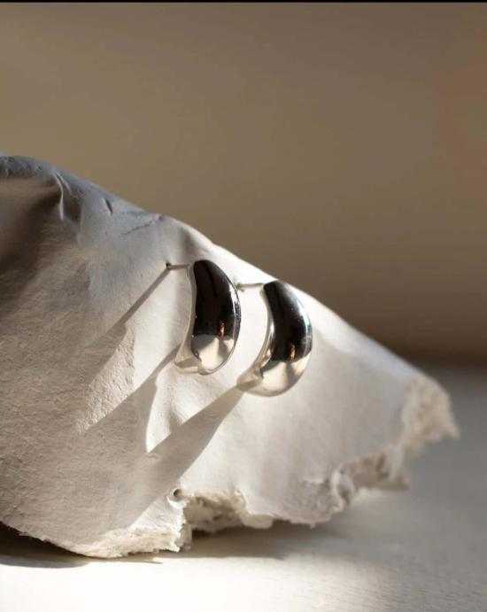  브레넌 스튜디오 이어링 아페리티프 후프 실버