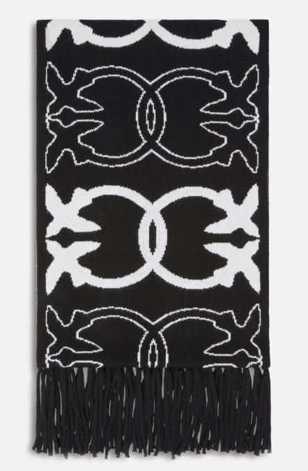 25FW 핑코 머플러/스카프 105992A2YO ZZ2 NERO BIANCO - PINKO