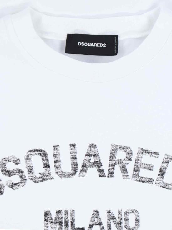25FW 디스퀘어드2 반팔 티셔츠 S74GD1476 D20020961 White - DSQUARED2