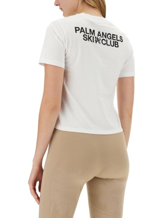  팜앤젤스 반팔 티셔츠 PWAA044 R24JER0020110 White - PALM ANGELS