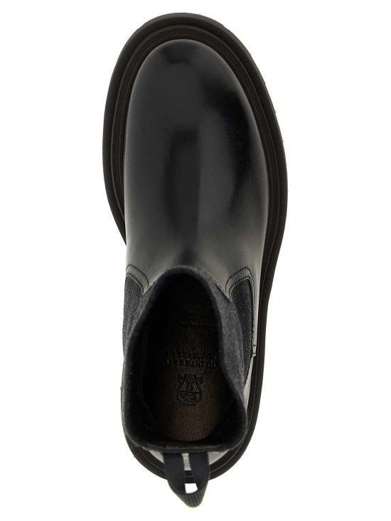  브루넬로 쿠치넬리 부츠 MZOLG3034C101 Black - BRUNELLO CUCINELLI