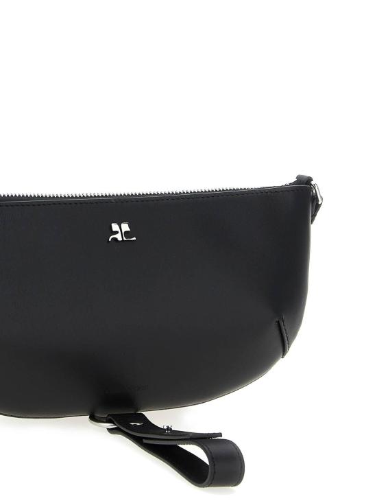 25FW 쿠레쥬 크로스백 325GSA190CR00659999 Black - COURREGES