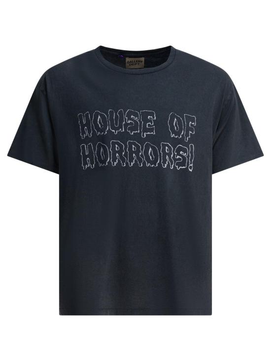 25FW 갤러리 디파트먼트 폴로 티셔츠 HT 10053 VINTAGE BLACK GREY