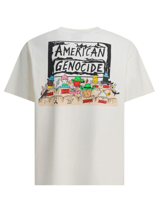 25FW 갤러리 디파트먼트 폴로 티셔츠 SBT 10252 LIGHT ARCHIVAL WHITE - GALLERY DEPT