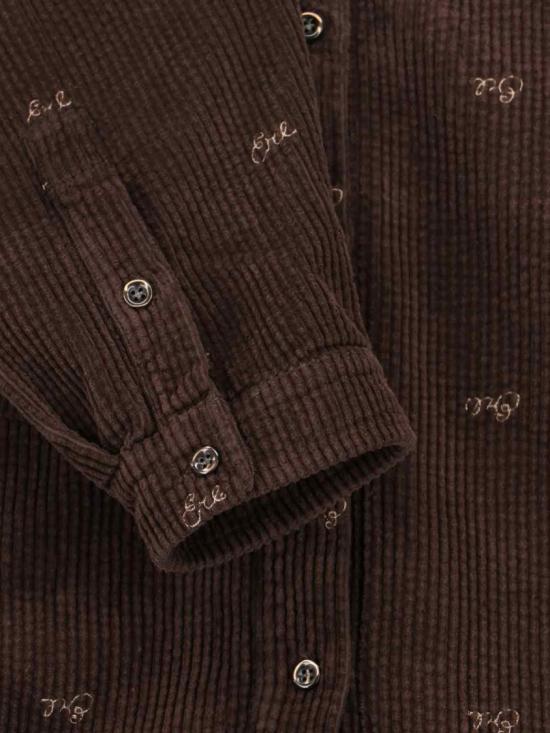 25FW 이알엘 긴팔 셔츠 ERL11B0101 Brown - ERL