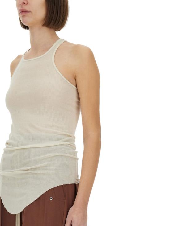 25SS 릭 오웬스 민소매 티셔츠 RP01E7101 RC41 White - RICK OWENS