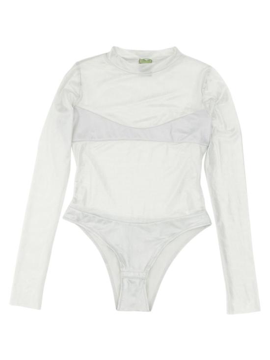  낫애프터텐 바디수트 티셔츠 NATBO001 ARGENTO White - NOT AFTER TEN