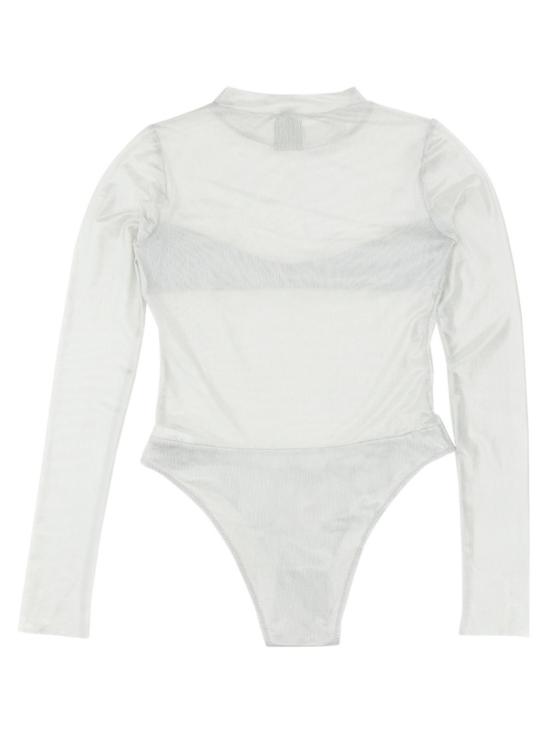  낫애프터텐 바디수트 티셔츠 NATBO001 ARGENTO White