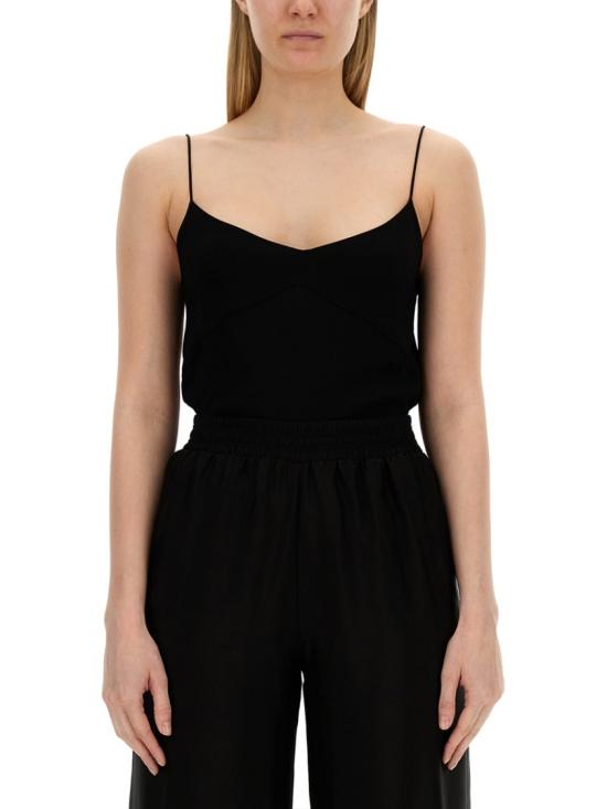 파비아나 필리피 민소매 티셔츠 TPD264F214 D646825 Black