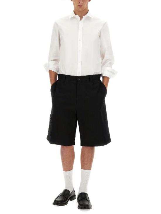  모스키노 긴팔 셔츠 02257035 1001 White - MOSCHINO