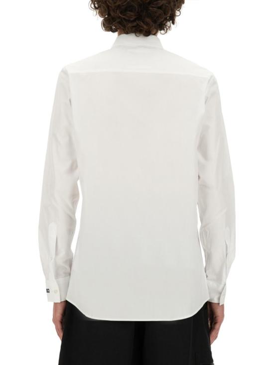  모스키노 긴팔 셔츠 02257035 1001 White - MOSCHINO