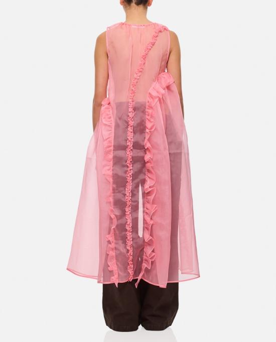 25SS 세실리아 반센 롱 원피스 24RTW10023SORBET Pink - CECILIE BAHNSEN