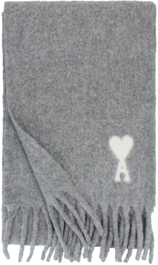 25FW 아미 머플러/스카프 USF673AW0004050 GREY - AMI