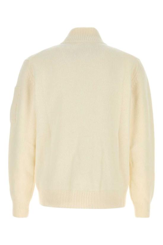 25FW 씨피 컴퍼니 스웨터 19CMKN042A110149A 103 WHITE - C.P. COMPANY