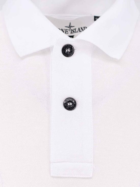  스톤 아일랜드 폴로 티셔츠 K2S152200005S0017V1001 White - STONE ISLAND