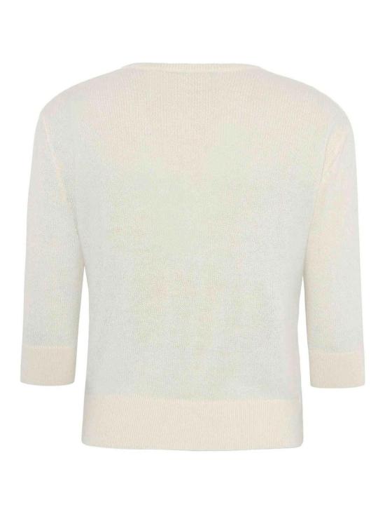 25SS 에머슨 르날디 스웨터 ERW2400516 White - EMERSON RENALDI