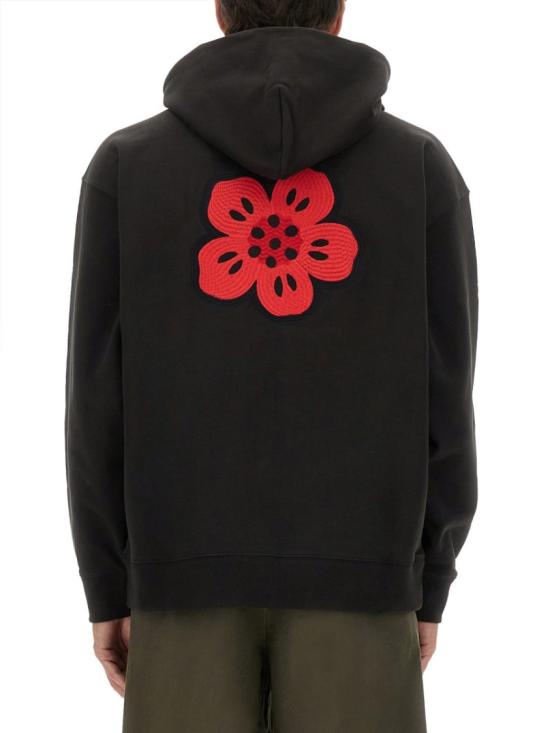 25FW 겐조 탑 FF65HO4524MC 99J Black - KENZO