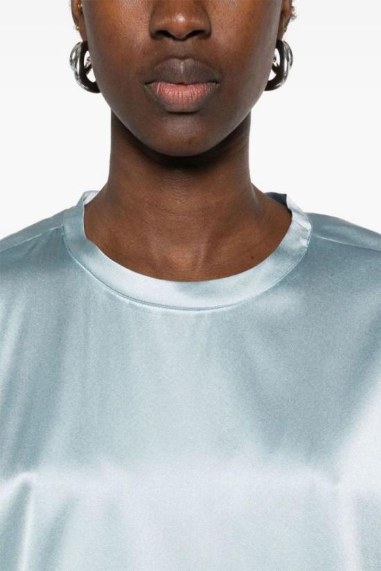 25SS 핑코 반팔 티셔츠 100100A2JRE28 Blue - PINKO