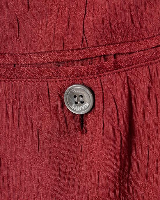 25FW 랑방 팔라초 팬츠 RW TR0010 6102 E25 310 CINOBER Red - LANVIN