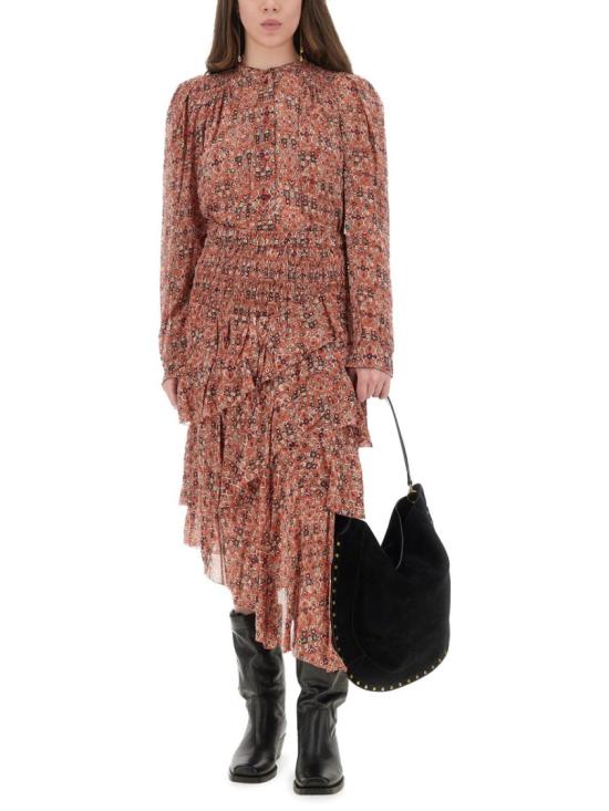 25FW 이자벨마랑에뚜왈 탑 HT0189FA C3J01E11RU Burgundy - ISABEL MARANT ETOILE