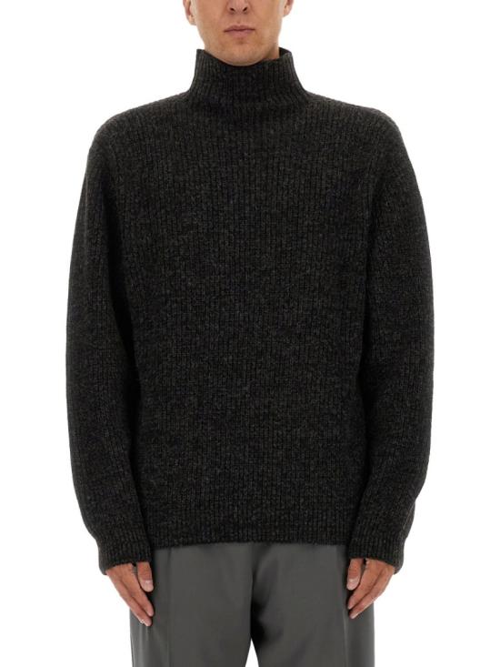 25FW 르메르 하이넥 스웨터 TO1427 LK1029MU213 Black