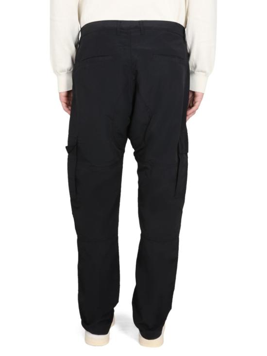  마르셀로 불론 스트레이트 팬츠 CMCF014 S23FAB0011001 Black - MARCELO BURLON