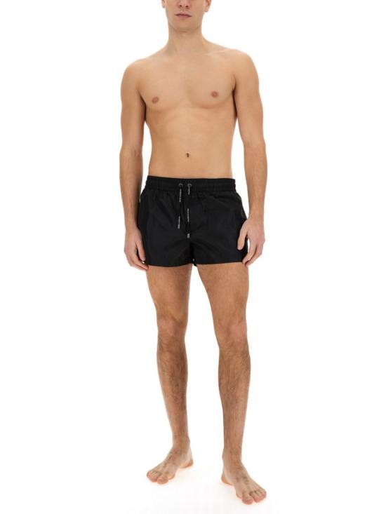  돌체앤가바나 스윔팬츠 M4A06T FSUBEHNVAN Black - DOLCE & GABBANA